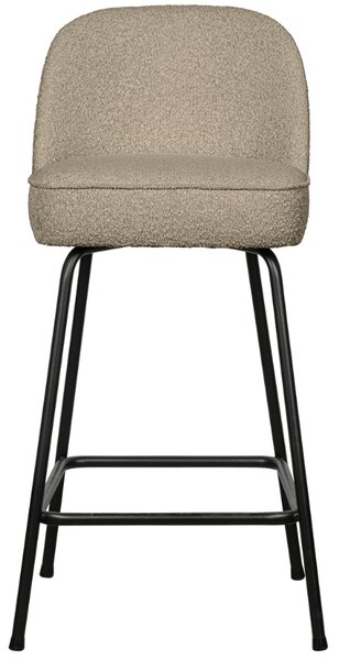 -25 % Dny MOMENTI– WOOOD Béžová bouclé barová židle Tergi 65 cm