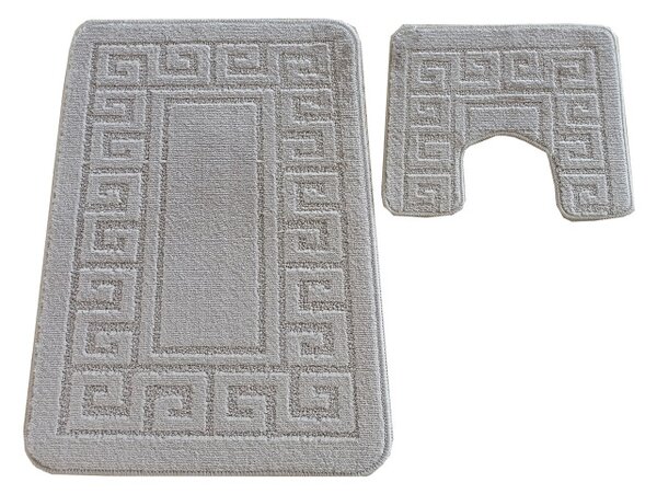 Sada koupelnových koberečků Montana Ethnic Sand Grey