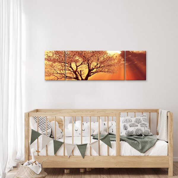 Obraz paprsků Boha (170x50 cm)