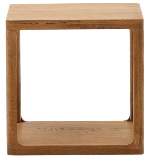 Dubový odkládací stolek Kave Home Maymai 50 x 50 cm
