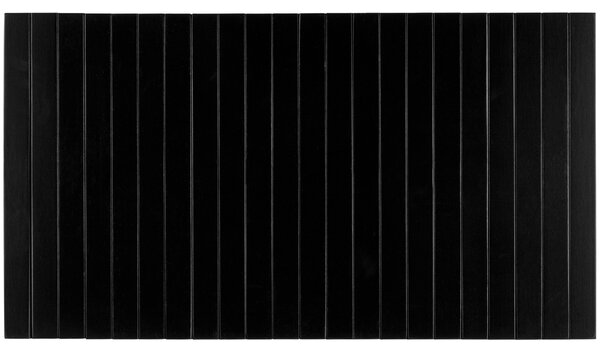Hoorns Černá dubová odkládací podložka na područku pohovky Wonda 44 x 24 cm