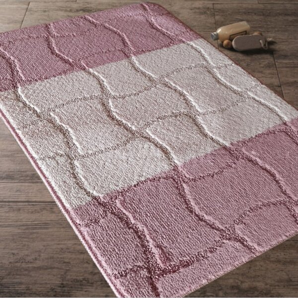 Sada koupelnových koberečků Montana Sariyer XL Dusty Rose