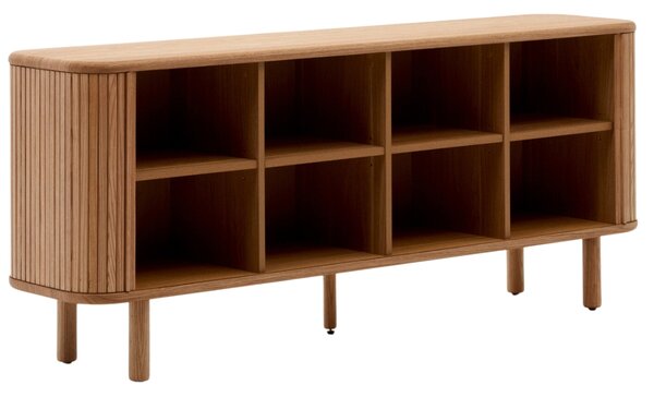 Dřevěná komoda Kave Home Mailen 180 x 40 cm