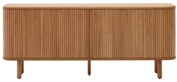 Dřevěná komoda Kave Home Mailen 180 x 40 cm