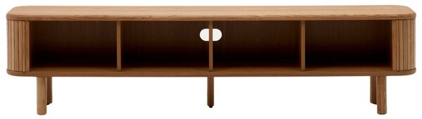 Dřevěný TV stolek Kave Home Mailen 200 x 40 cm