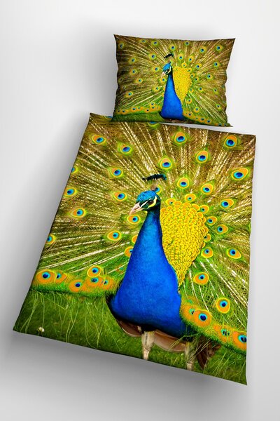 3d povlečení s pávem - Pavone 140x200 cm