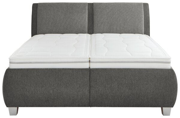 ČALOUNĚNÁ POSTEL, 180/200 cm, šedá, modrošedá Beldomo - Sleep - Postele s úložným prostorem