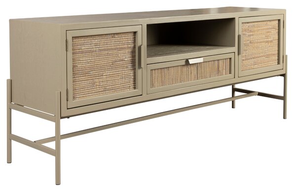 Béžový TV stolek DUTCHBONE YASU 148 x 38 cm