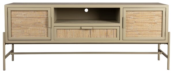 Béžový TV stolek DUTCHBONE YASU 148 x 38 cm