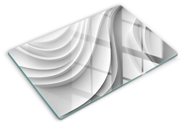 Skleněná deska do kuchyně Geometrické čáry