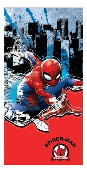 Bavlněný Ručník | Osuška Spiderman 70x137