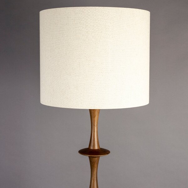 Hnědá mangová stojací lampa DUTCHBONE CATH 179 cm
