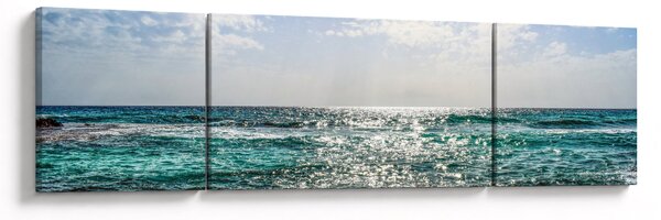Obraz mořské hladiny (170x50 cm)