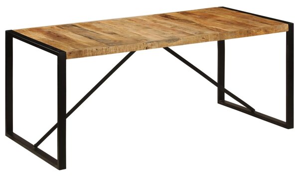 Jídelní stůl hrubé masivní mangovníkové dřevo 180 cm