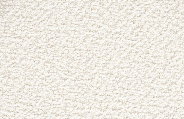 White Label Bílá bouclé stolička WLL MARCOS 44 cm