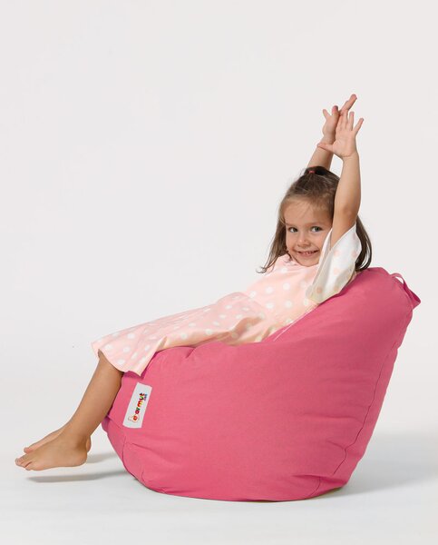 Atelier del Sofa Zahradní sedací vak Premium Kids - Pink, Růžová
