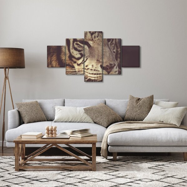 Obraz tygra (125x70 cm)