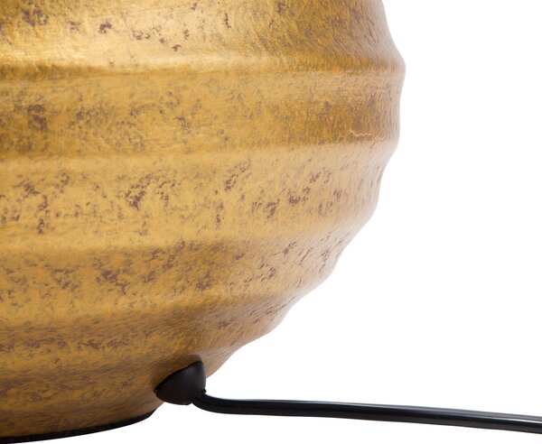 Stolní lampa KUBAN Keramika Zlatá