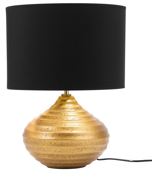 Stolní lampa KUBAN Keramika Zlatá