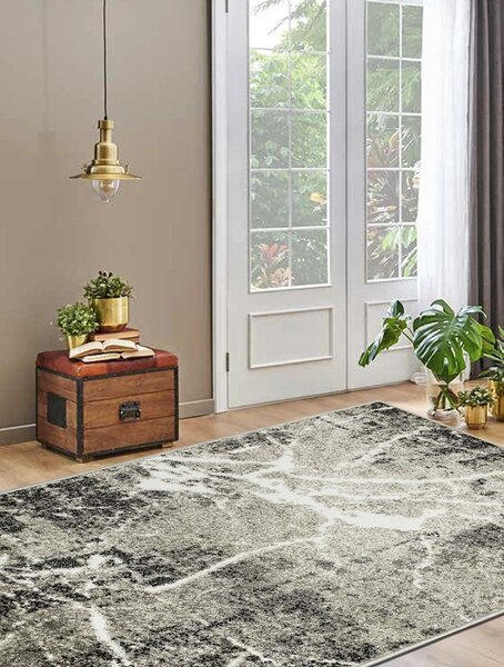 B-line, Kusový koberec Victoria 8002-944, 80x150, šedá, ložnice