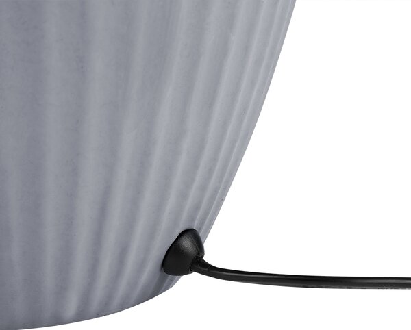 Stolní lampa FERGUS Keramika Šedá
