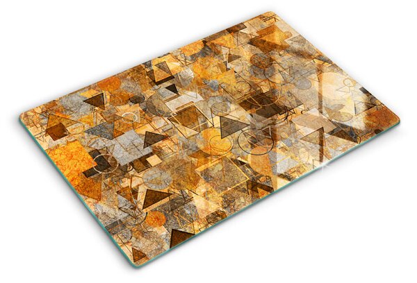 Krájecí prkénko skleněné Vzor bezešvé geometrických obrazců