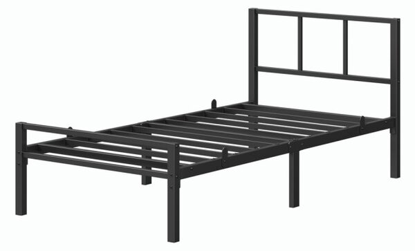 Kovová postel 90x200 cm RMBB35292B101