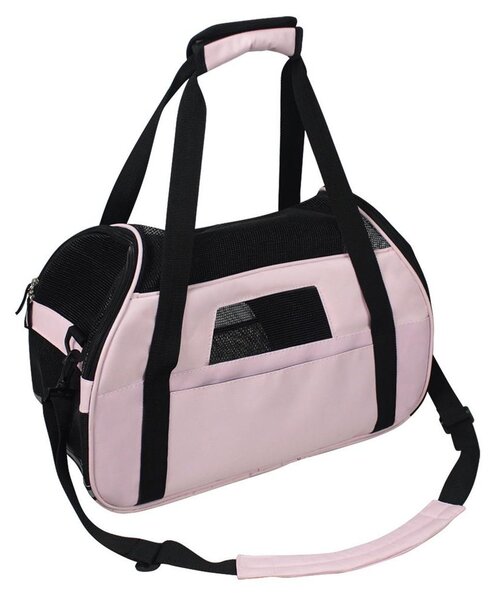 Nobleza - Přepravní taška pro mazlíčky 43 cm růžová