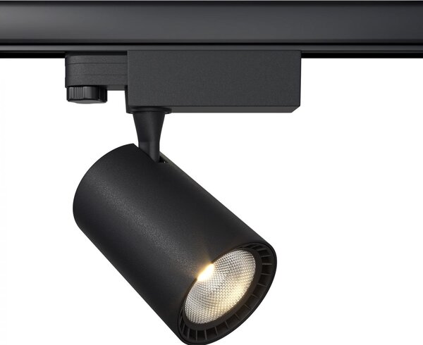 Maytoni Reflektorové LED svítidlo VUORO černé 10W pro 3F systém TRINITY, v. 18 cm, 3000K nestmívatelné