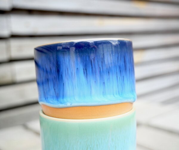 Rainbow Keramický šálek Blue