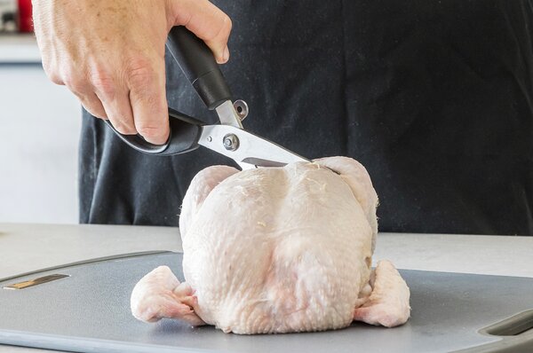 KitchenCraft Nůžky na maso a drůbež MasterClass Soft-Grip KCSHEARPRO