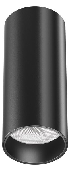 Maytoni Moderní stropní LED svítidlo FOCUS, 12W, v. 12,5 cm Barva: Černá, Teplota světla: 4000K - denní bílá, Stmívání, řízení: ON/OFF (bez stmívání)