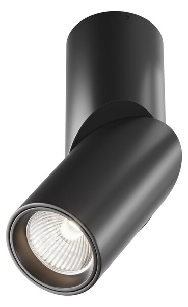 Maytoni Moderní stropní LED svítidlo DAFNE, 10W, v. 16 cm Barva: Černá, Teplota světla: 4000K - denní bílá