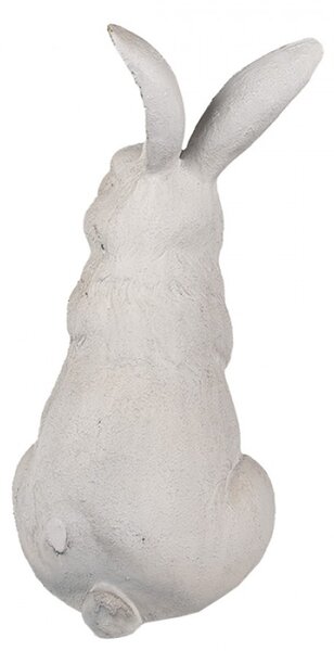 Figurka velkého velikonočního bílého zajíčka – 26 cm