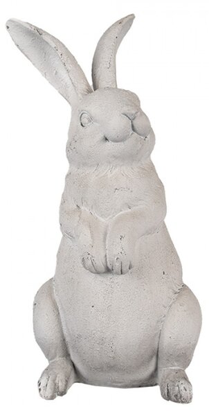 Figurka velkého velikonočního bílého zajíčka – 26 cm