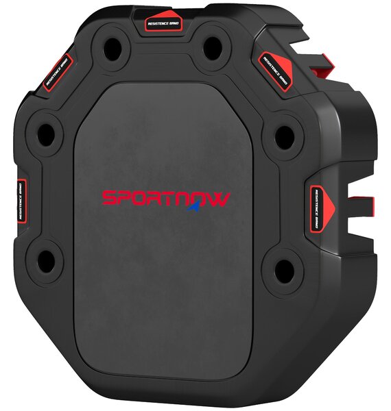 SPORTNOW 7v1 nastavitelý board na kliky s odporovými pásy, kolečky a kotvou do dveří — skládací multifunkční domácí posilovna | Aosom