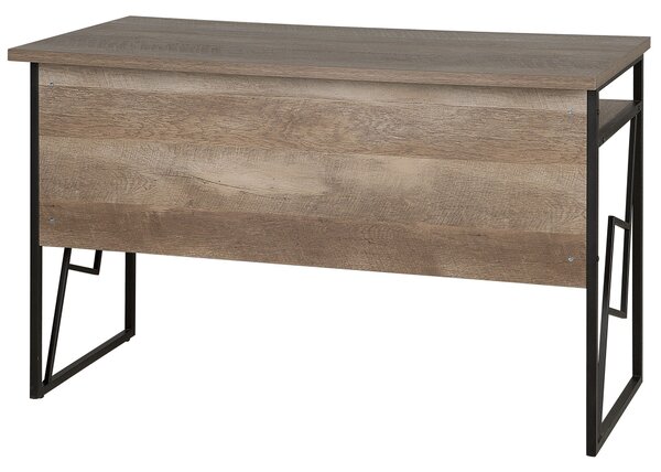 Pracovní stůl FORRES Hnědá/Černá 120 cm 60 cm
