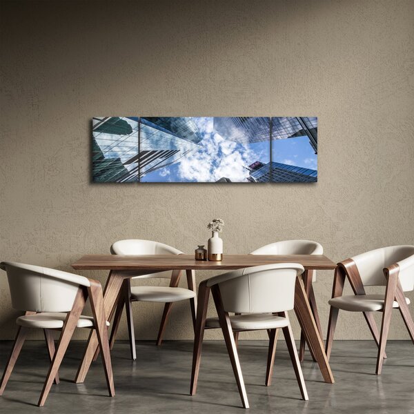 Obraz mrakodrapů (170x50 cm)