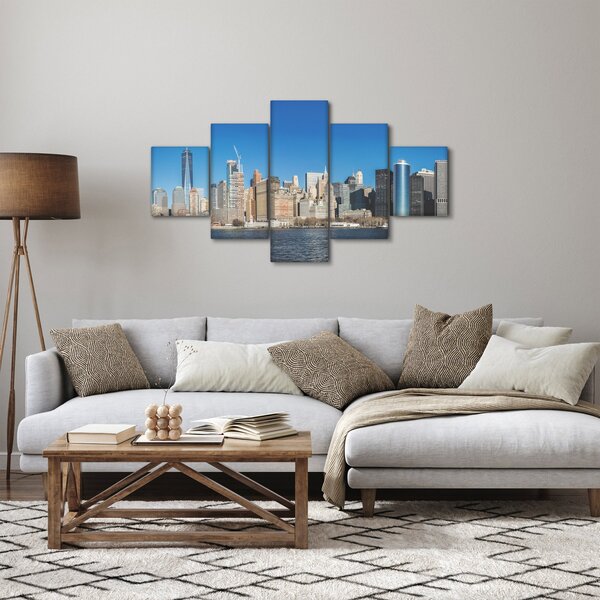Obraz - Manhattan v New Yorku (125x70 cm)