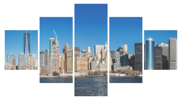 Obraz - Manhattan v New Yorku (125x70 cm)