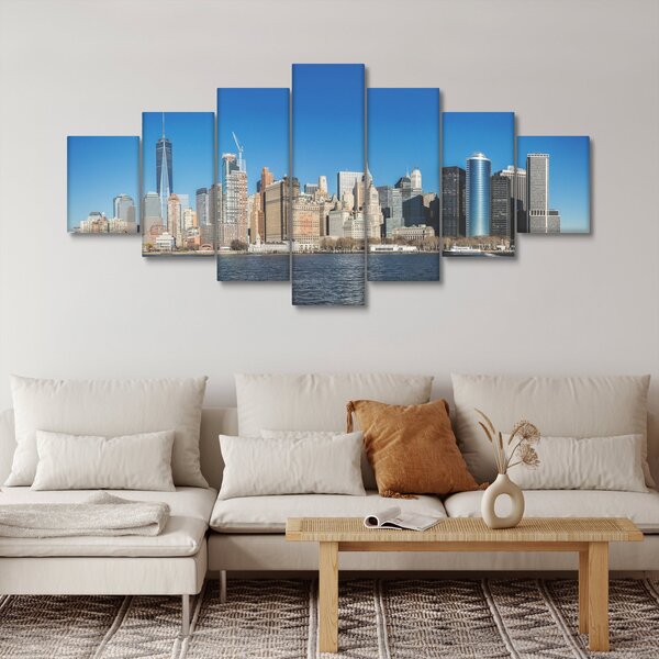 Obraz - Manhattan v New Yorku (210x100 cm)