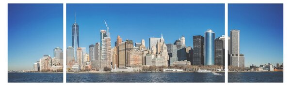 Obraz - Manhattan v New Yorku (170x50 cm)