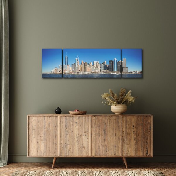 Obraz - Manhattan v New Yorku (170x50 cm)