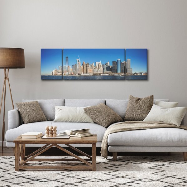 Obraz - Manhattan v New Yorku (170x50 cm)