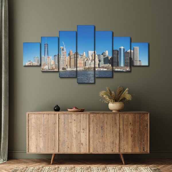 Obraz - Manhattan v New Yorku (210x100 cm)