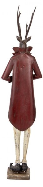 Dekorativní figurka fešáckého jelena – 19x15x80 cm