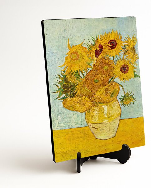 DUBLEZ | Reprodukce - Vincent van Gogh - Slunečnice (1888) | UV tisk, Premium