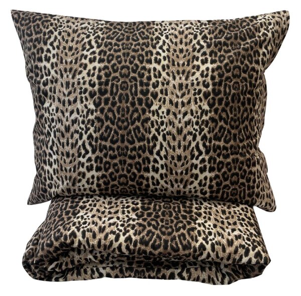 Povlečení bavlněné Leopard 200x140cm+90x70cm TiaHome
