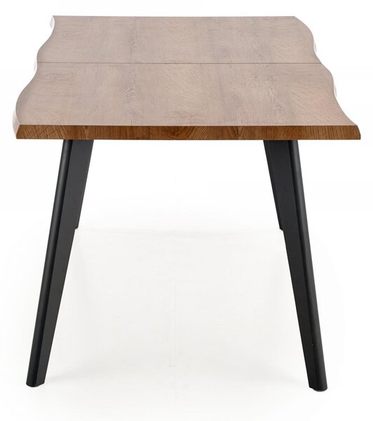 HALMAR Jídelní rozkládací stůl Dixie 150/210 cm dub přírodní/černý