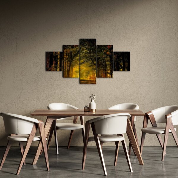 Obraz lesu (125x70 cm)